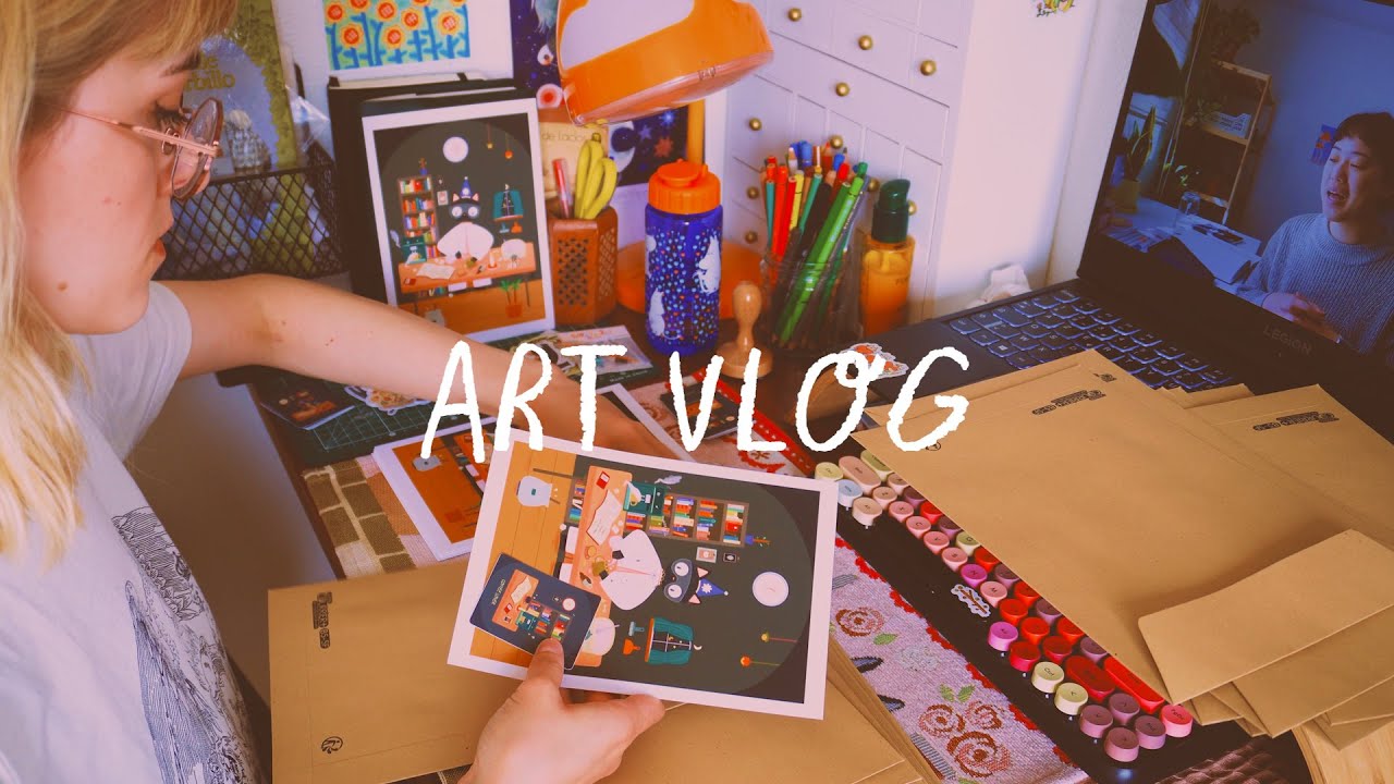 Back to work ! 🖥️ 💌 Je pr&eacute;pare mon futur shop update & mes enveloppes de cr&eacute;ations mensuelles !