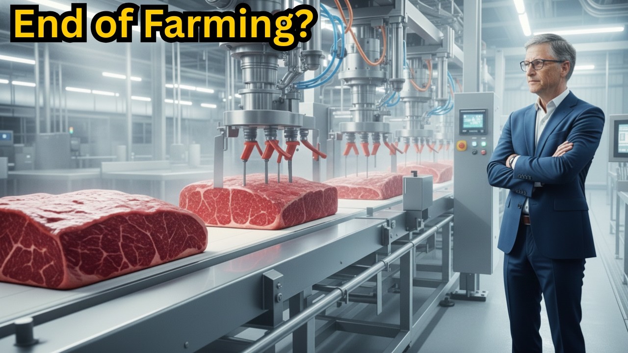 Bill Gates' Secret $20 Billion Lab-Meat Factory (Full Process)