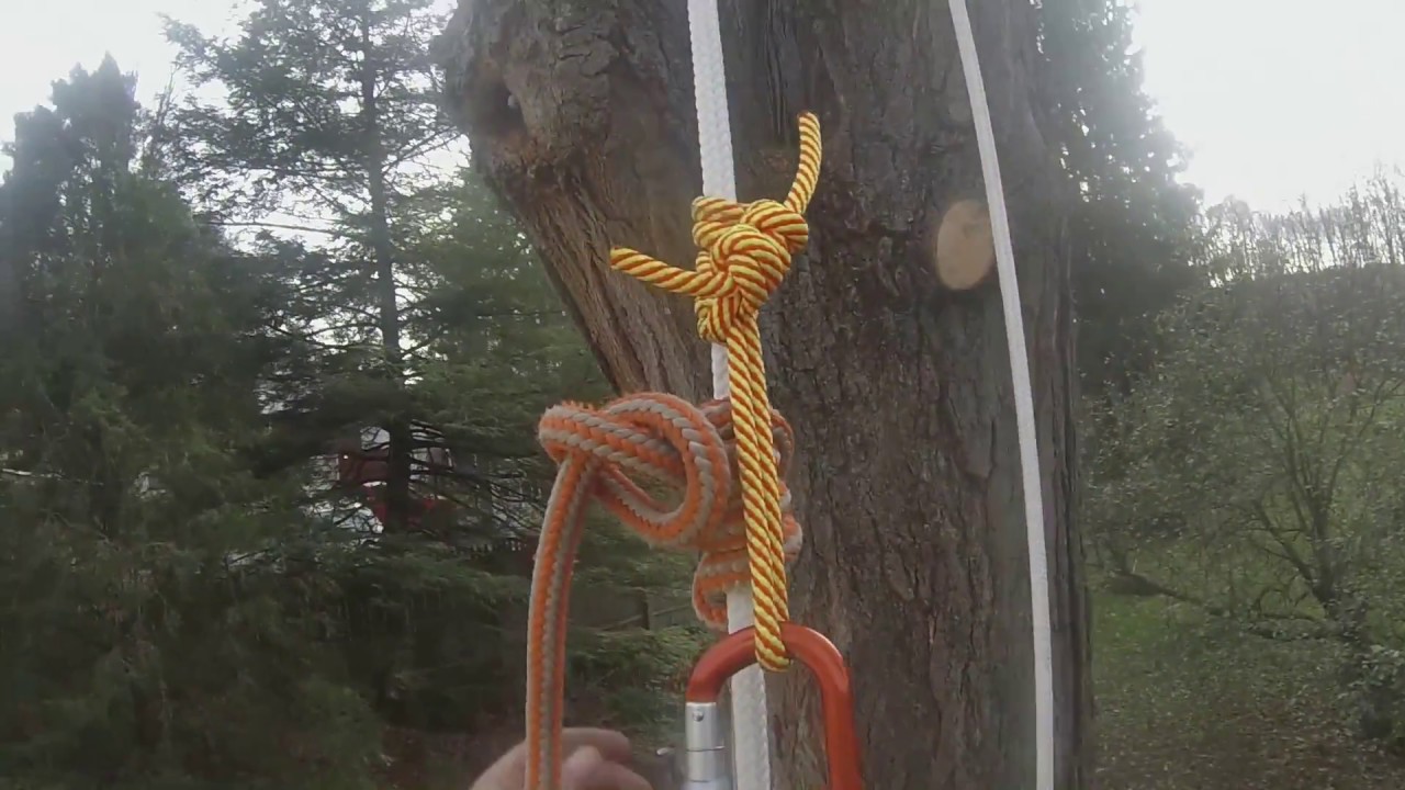 rope tree climbing SRT blakes hitch experimental