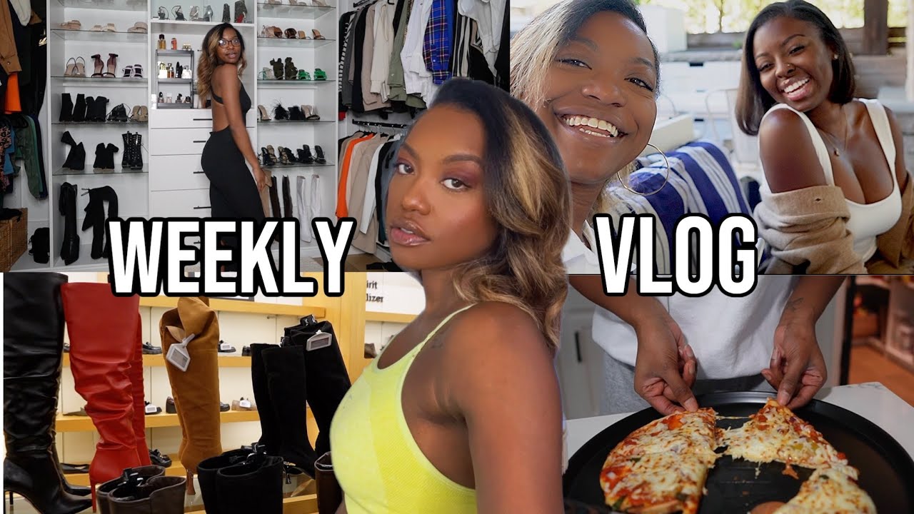 Weekly Vlog | Come shopping with me, Wash Day,  Lunch with Jess, & Sick Days...