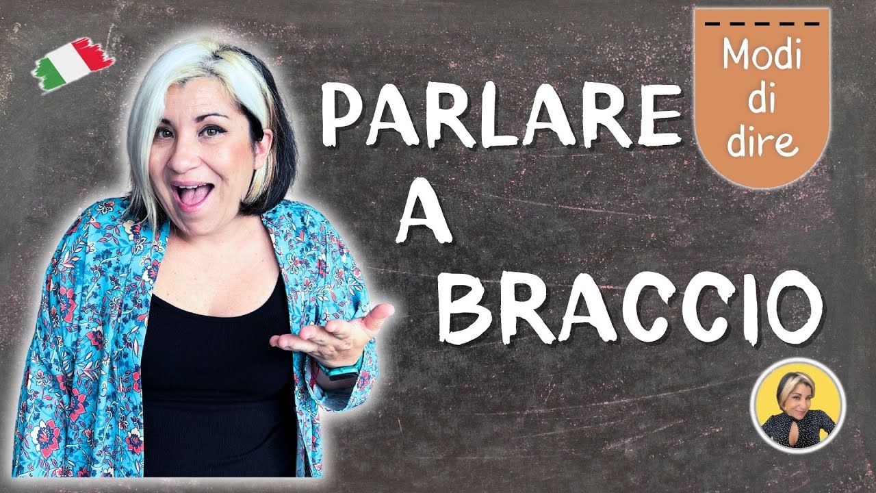 "Parlare a braccio" – Italian Idioms Explained! 🇮🇹🐾🇮🇹 