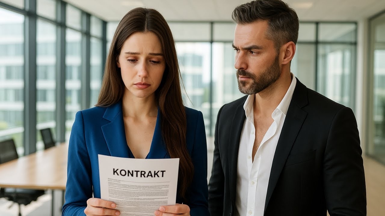 „Podpisz to, a uratuję twoją matkę” — powiedział milioner  Nie wiedziała, że to kontrakt małżeńsk