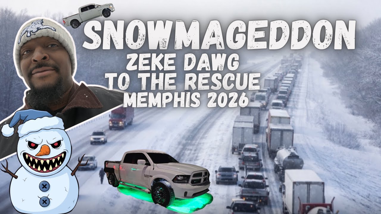 Snowmageddon Zeke Dawg To The Rescue Memphis 2026