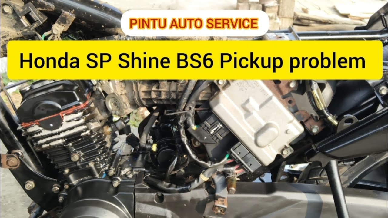 Honda SP Shine BS6 Pickup problem #video #viralvideo #automobile #machanic #guddu #foryou 