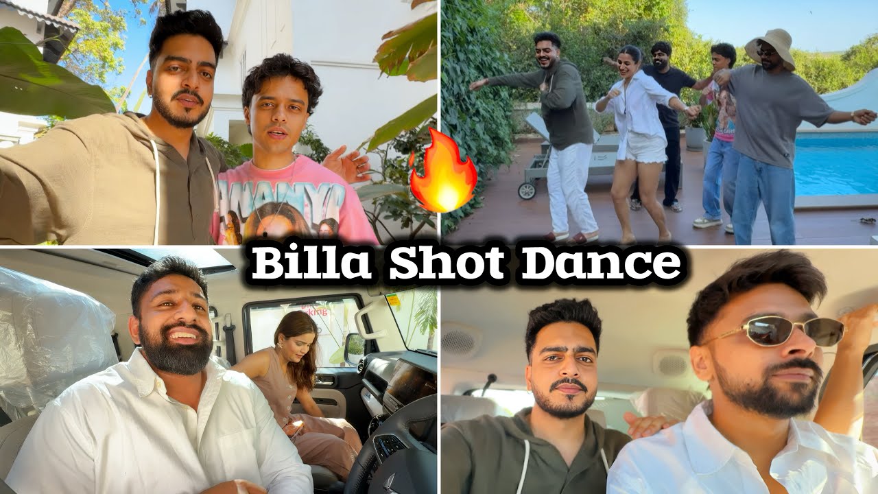 Goa Trip And Dance 😂 Billa Shot Gang 🔥 Rachit Rojha Vlogs