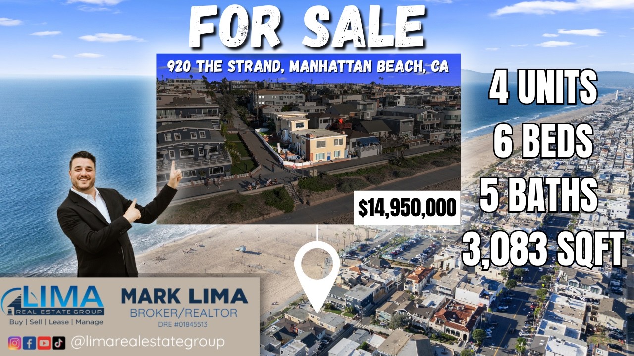 Inside a $15M Oceanfront Property on The Strand | Manhattan Beach Real Estate