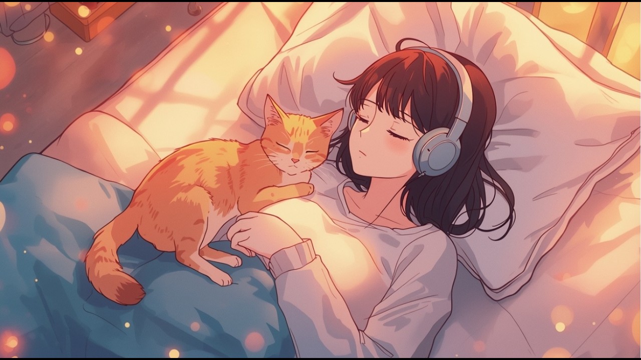 Amber Glow: Soft Lofi Melodies for Waking Up Under Layered Cotton Sheets