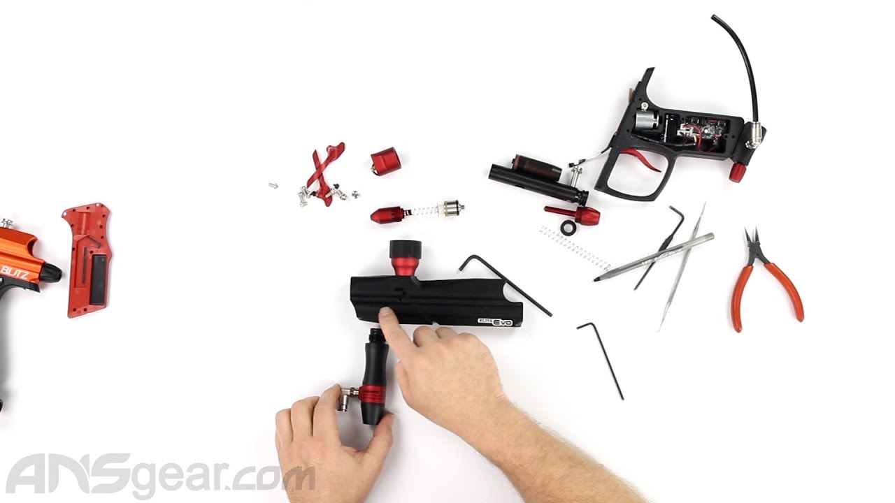 Azodin Blitz/Blitz Evo/Blitz Evo 2 Paintball Gun - Maintenance/Repair