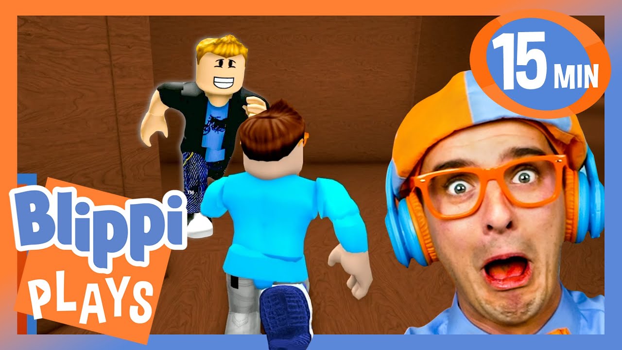 Hide and Seek - Watch Out! | Blippi Plays |  Moonbug Kids - Games & Playtime