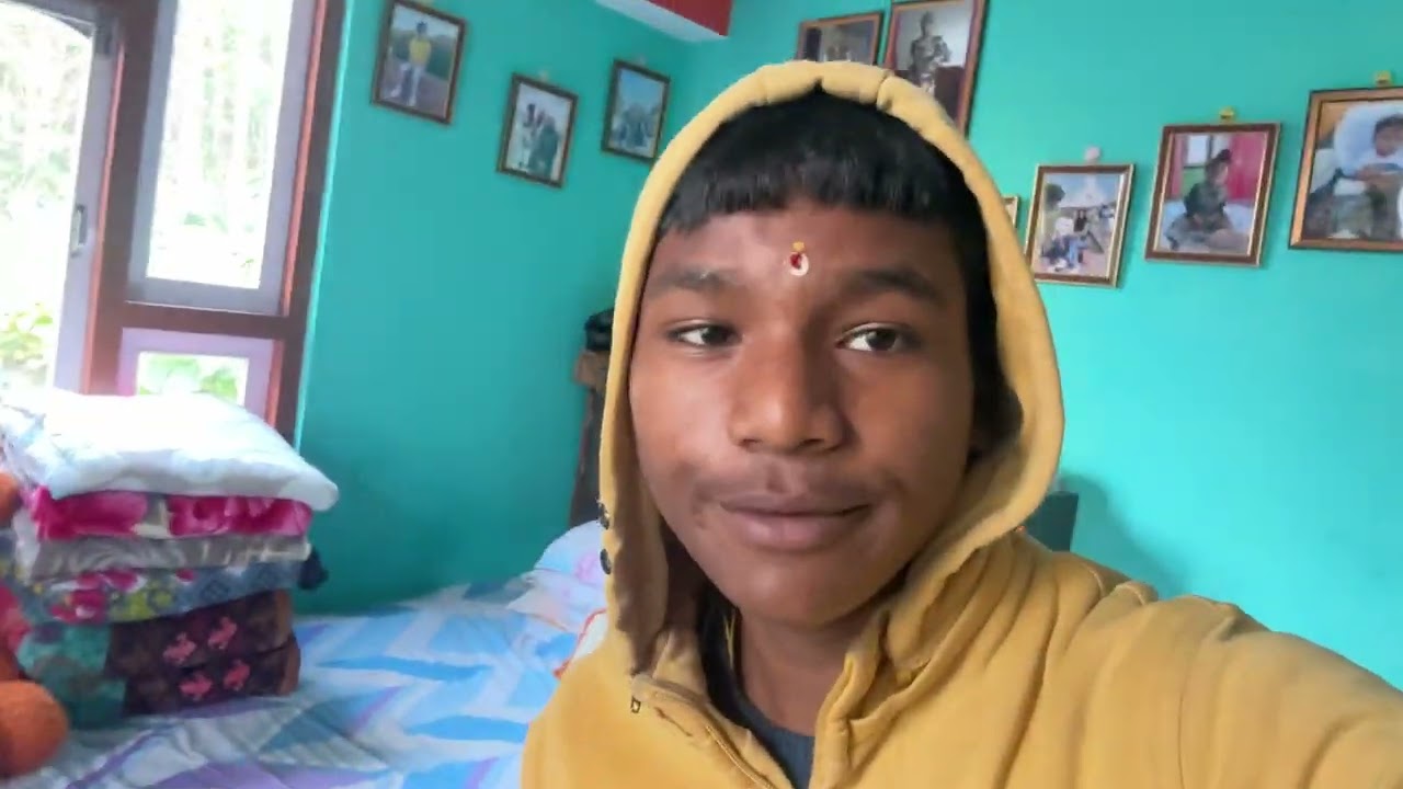 On my video