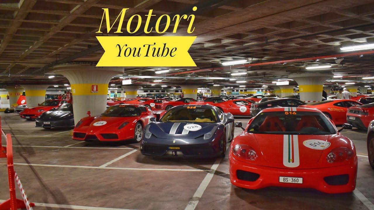 Arrivo della 1000 miglia a Roma: sfilata Ferrari Tribute + auto storiche