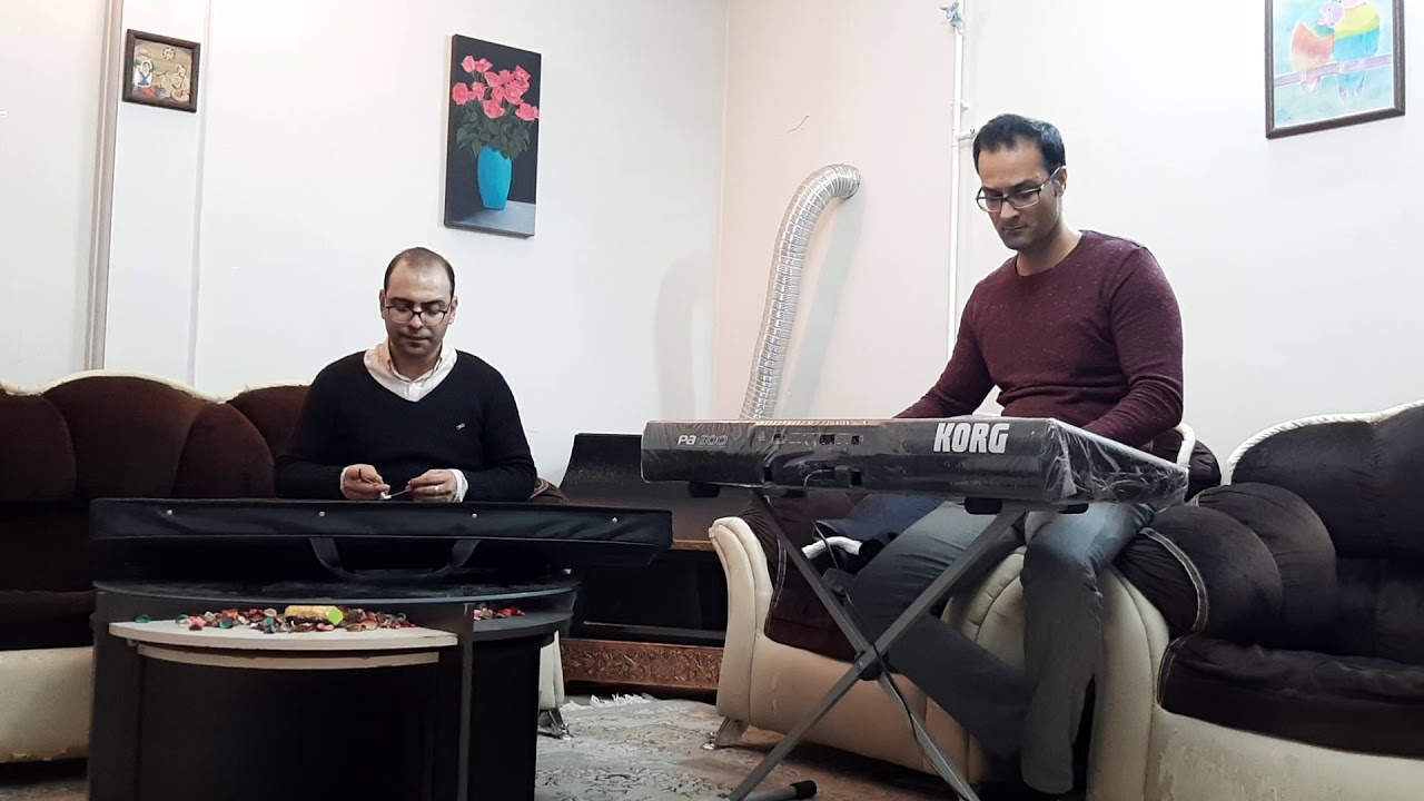 سنتور نوازی و کیبورد