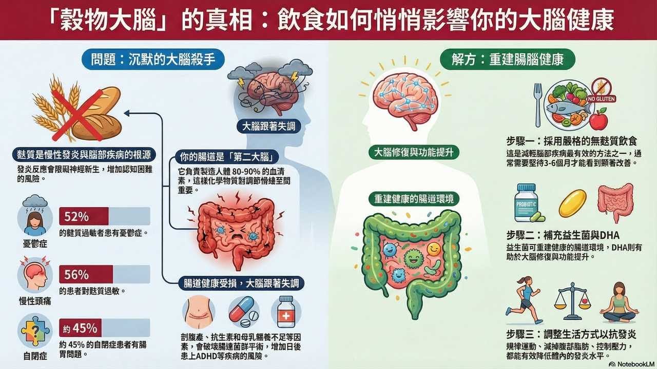 食物、腸道與大腦的驚人連結