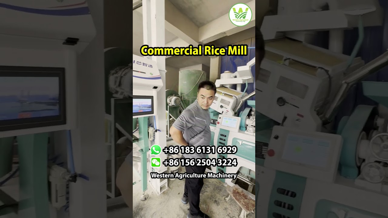 Commercial Rice Mill Full Setup Full Automatic - Western Agricultural Technology | China