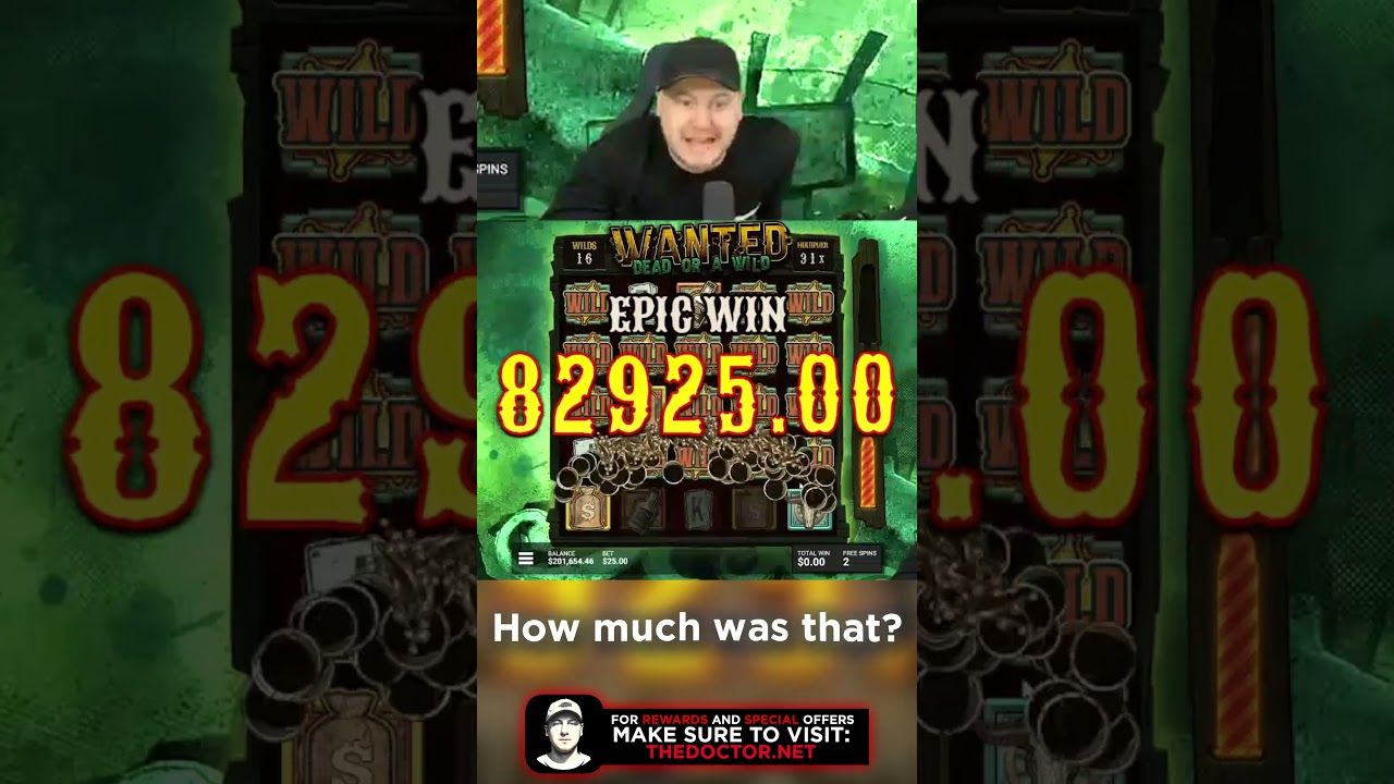 MAX WIN SETUP on Wanted Dead or a Wild! (DEAD DEAD DEAD)