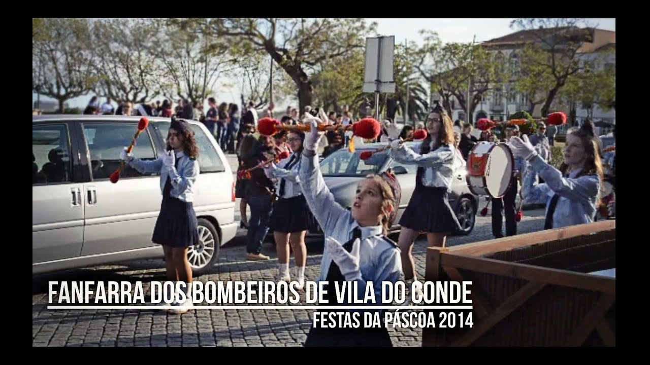 Fanfarra Bombeiros Voluntários Vila do Conde - Pascoa 2014