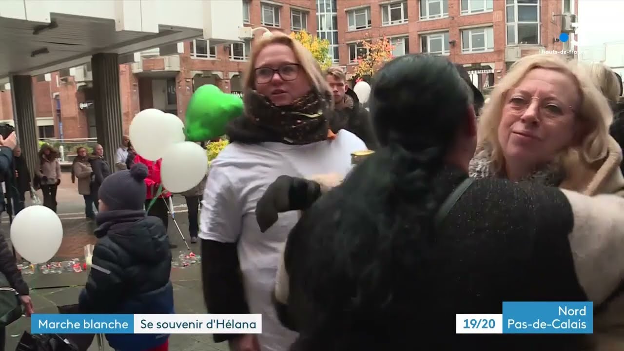 Féminicide : marche blanche à Villeneuve d’Ascq en mémoire d’Hélana, 19 ans, tuée par son petit ami