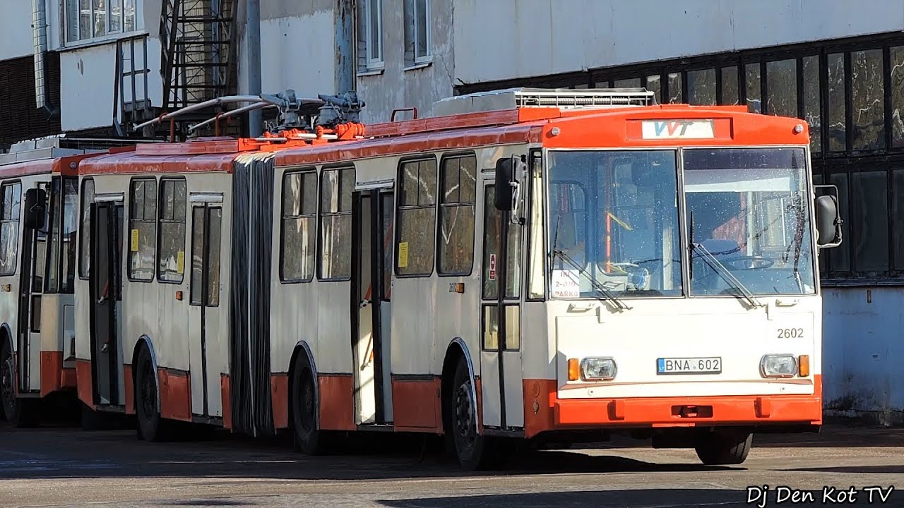 Vilnius old trolleybuses 2020 ( Lithuania )