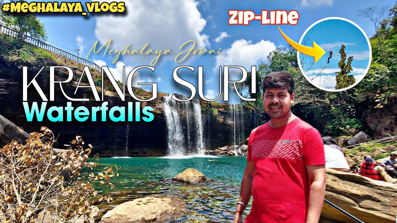 Exploring Krang Suri Falls Meghalaya | Best for Swimming, Picnicking, Trekking | SHAYON CHAKRABORTY