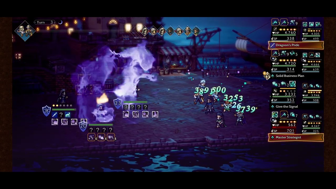 Octopath COTC GEP Devout Cleric 120 (Canalbrine) in 6T