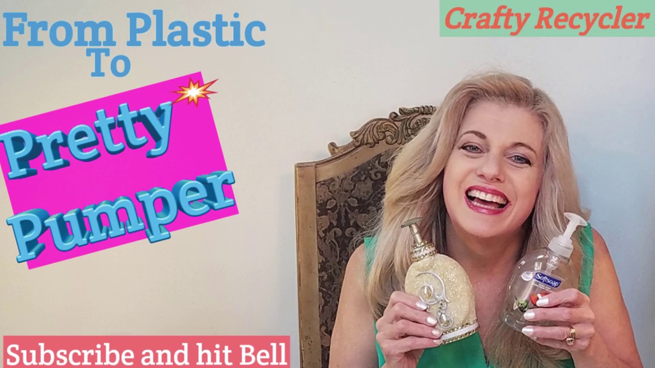 DIY hand soap dispenser from recycle