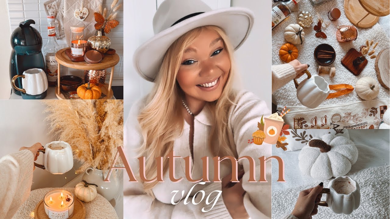 SYKSY VLOGI 🍁 Koiramäen pajutalli & Koristellaan koti syksyiseksi 🧡✨🎃