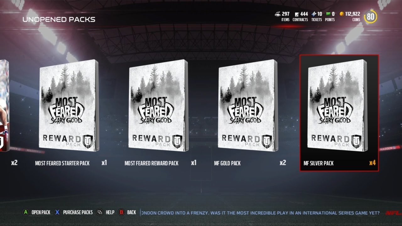 MUT 17: Most Feared packs!!!