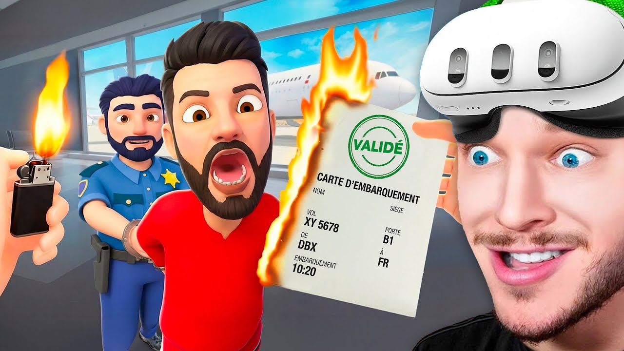 Je Décide Qui Peut Prendre L’Avion ! (Contrôleur VR)