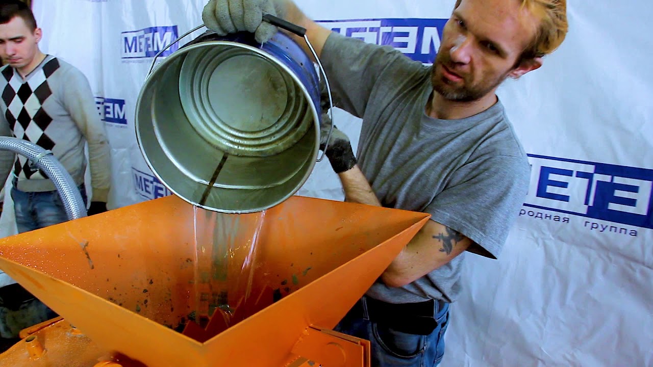 Заливка металлической формы «МЕТЕМ»