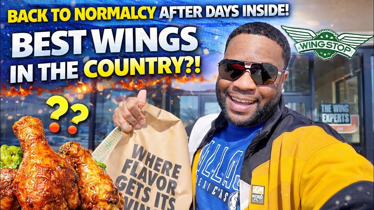 Возвращение к нормальной жизни после нескольких дней взаперти ❄️ В Wingstop самые лучшие крылышки...