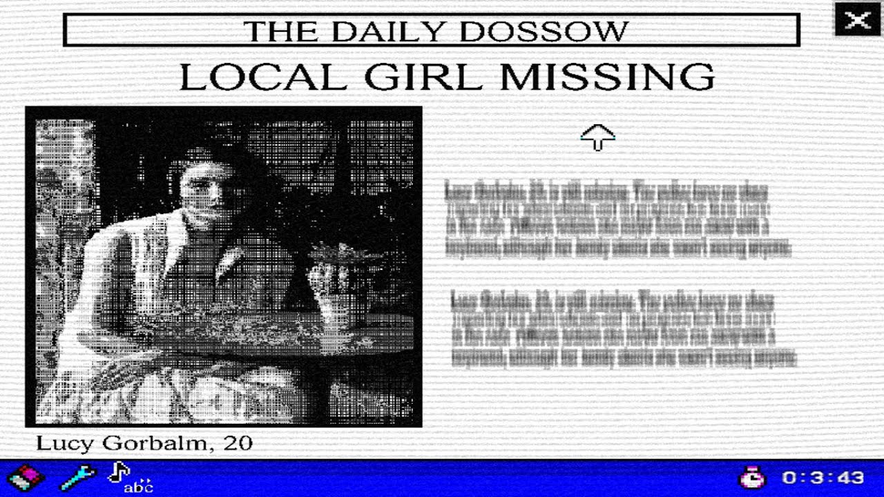 LUCY GORBALM IS MISSING