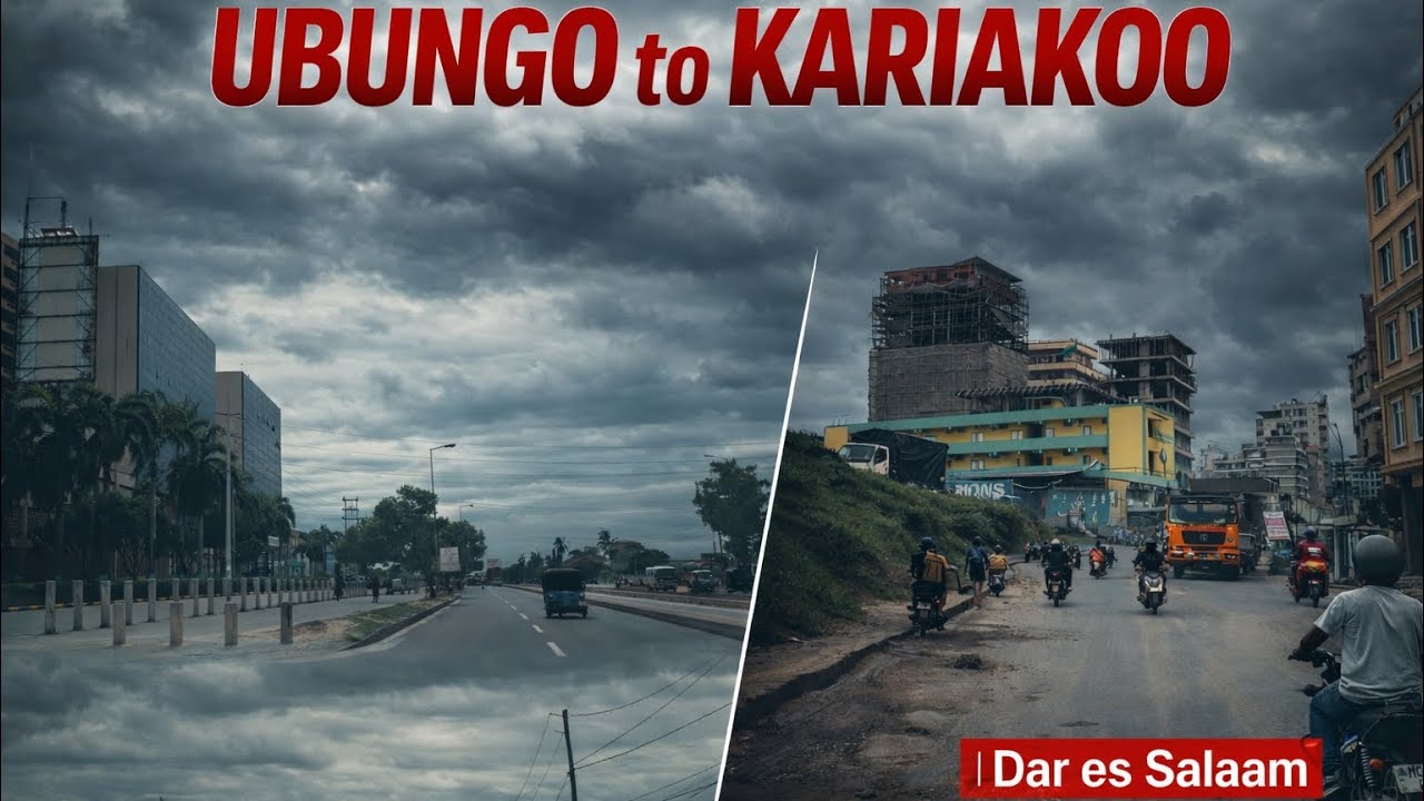 Ubungo ⇄ Kariakoo Full Drive | Via Kigogo Rd, Return Morogoro Rd!