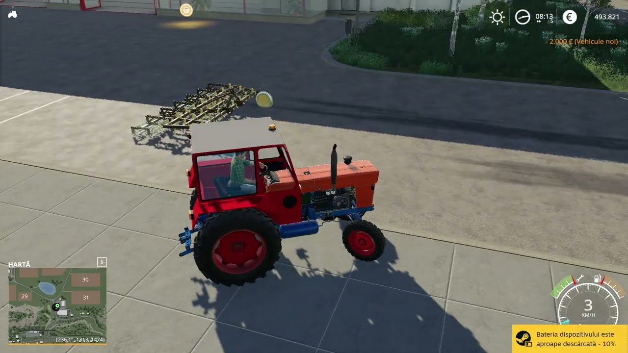 FS 19 - PREZENTARE TRACTOR  U650 RSI RENAULT - NEW TRACTOR MOD FOR FARMING SIMULATOR 19 - GAMEPLAY