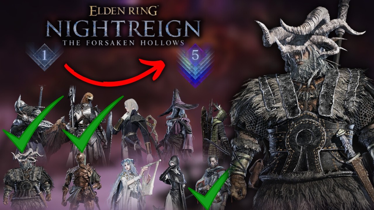 Vou pegar Depth 5 com todos os Personagens! É a Vez do Corsário!  - Elden Ring Nightreign !pix
