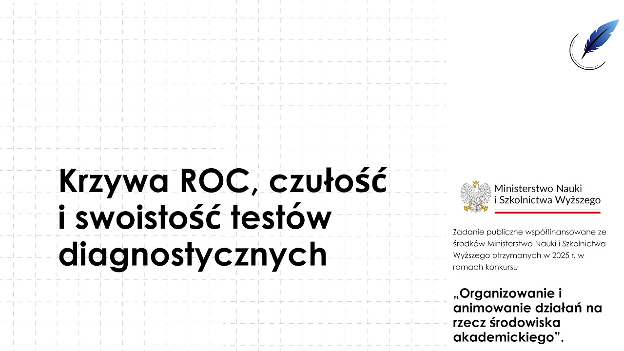 Nawigator 2.0: Krzywa ROC, czułość i swoistość testów diagnostycznych