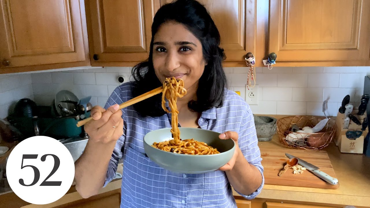 How to Make Scallion Oil Noodles | Brinda Cooks the Books