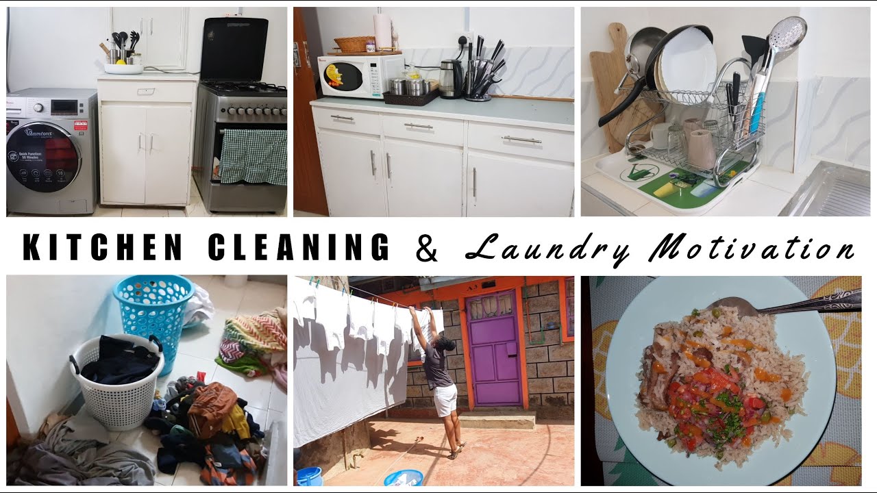 *All day* KITCHEN CLEANING & LAUNDRY MOTIVATION | Sunday Reset | Kenyan edition