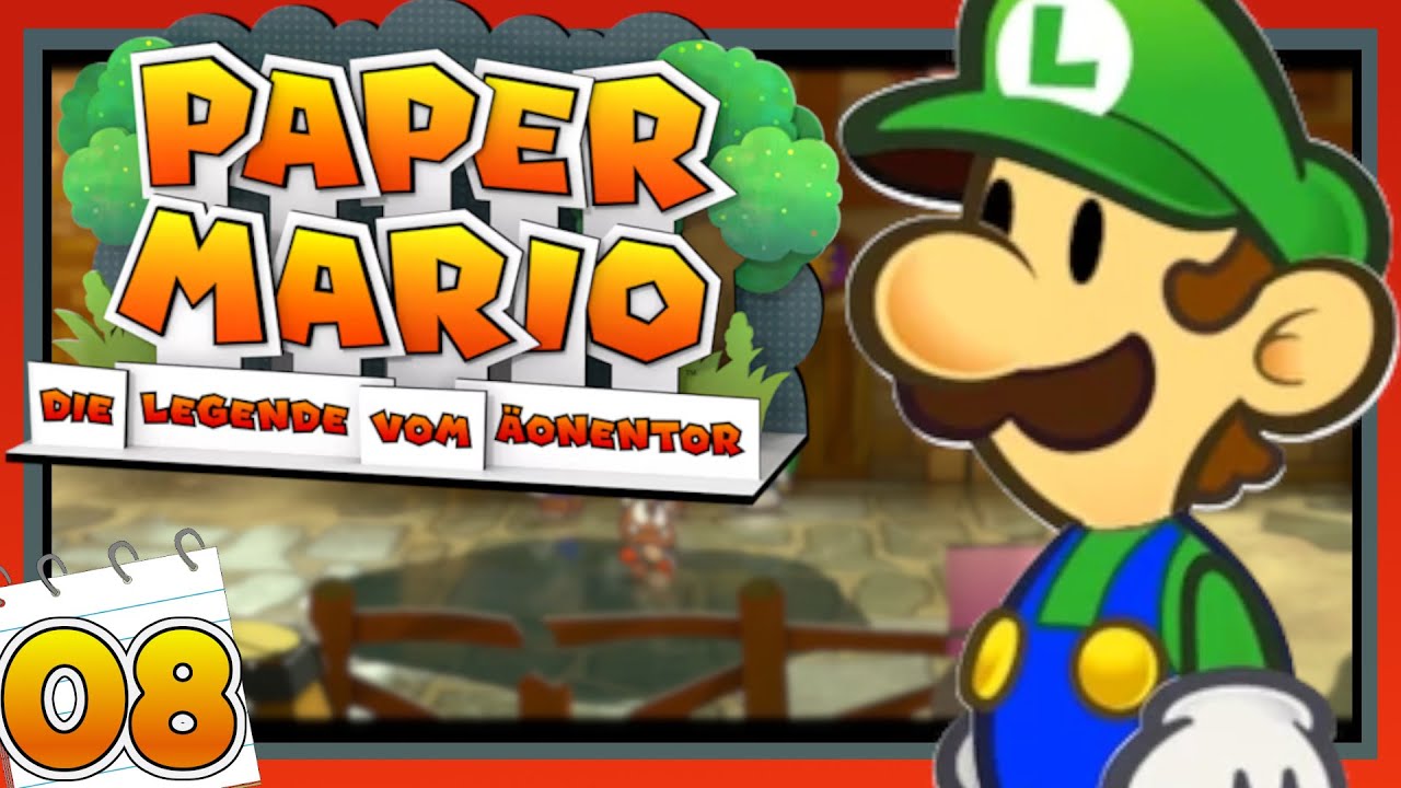 Luigi's sein eigenes Abenteuer!📄| Paper Mario: Die Legende vom Äonentor | #8