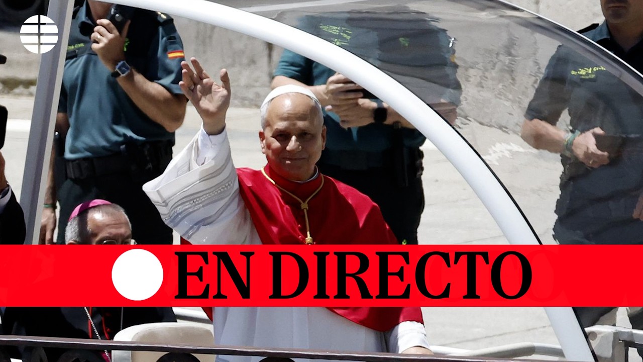 🔴 DIRECTO | El Papa recorre Madrid en el papam&oacute;vil
