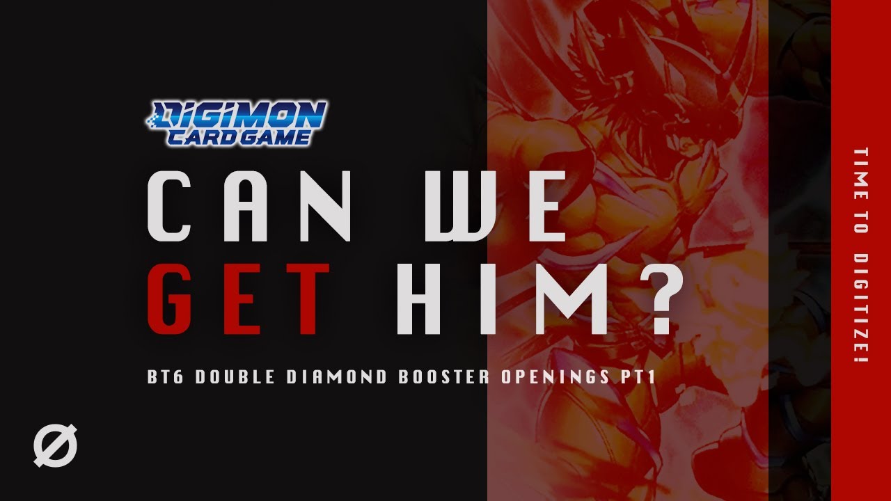 Digimon TCG - Off to a good start! Double Diamond booster openings!