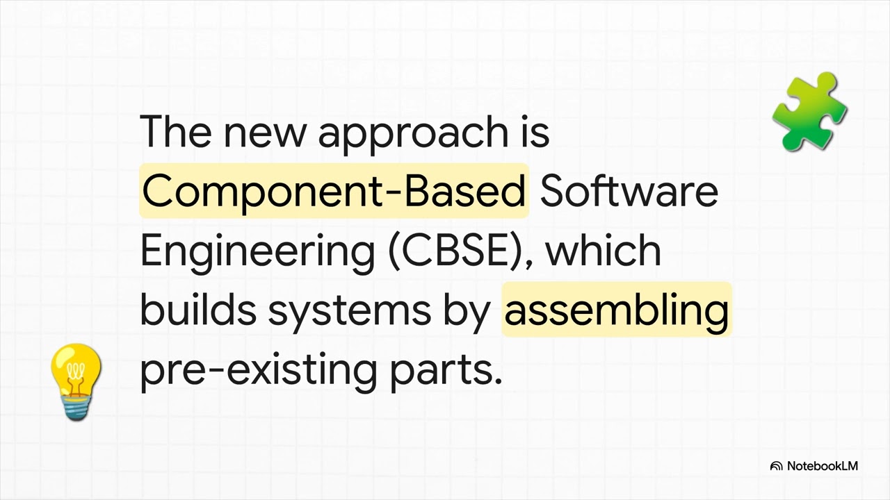 Component Based Software Engineering (CBSE)