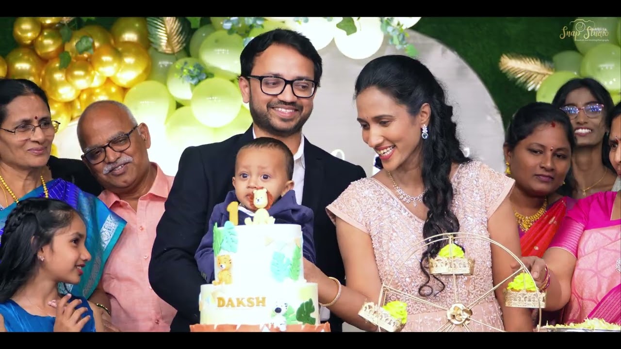 DAKSHITH 1 ST BIRTHDAY CELEBRATIONS FULL VIDEO