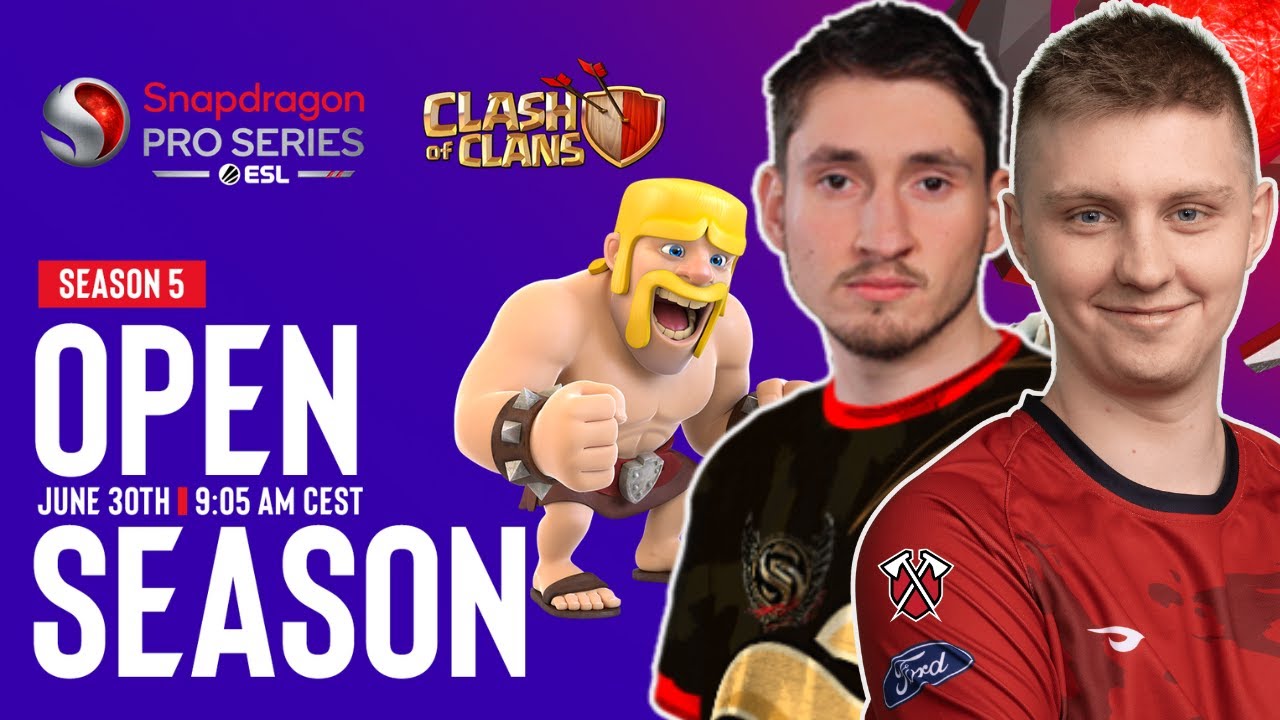 ESL Snapdragon Mobile Open Cup 1 | SILVER TICKET Tournament in Clash of Clans