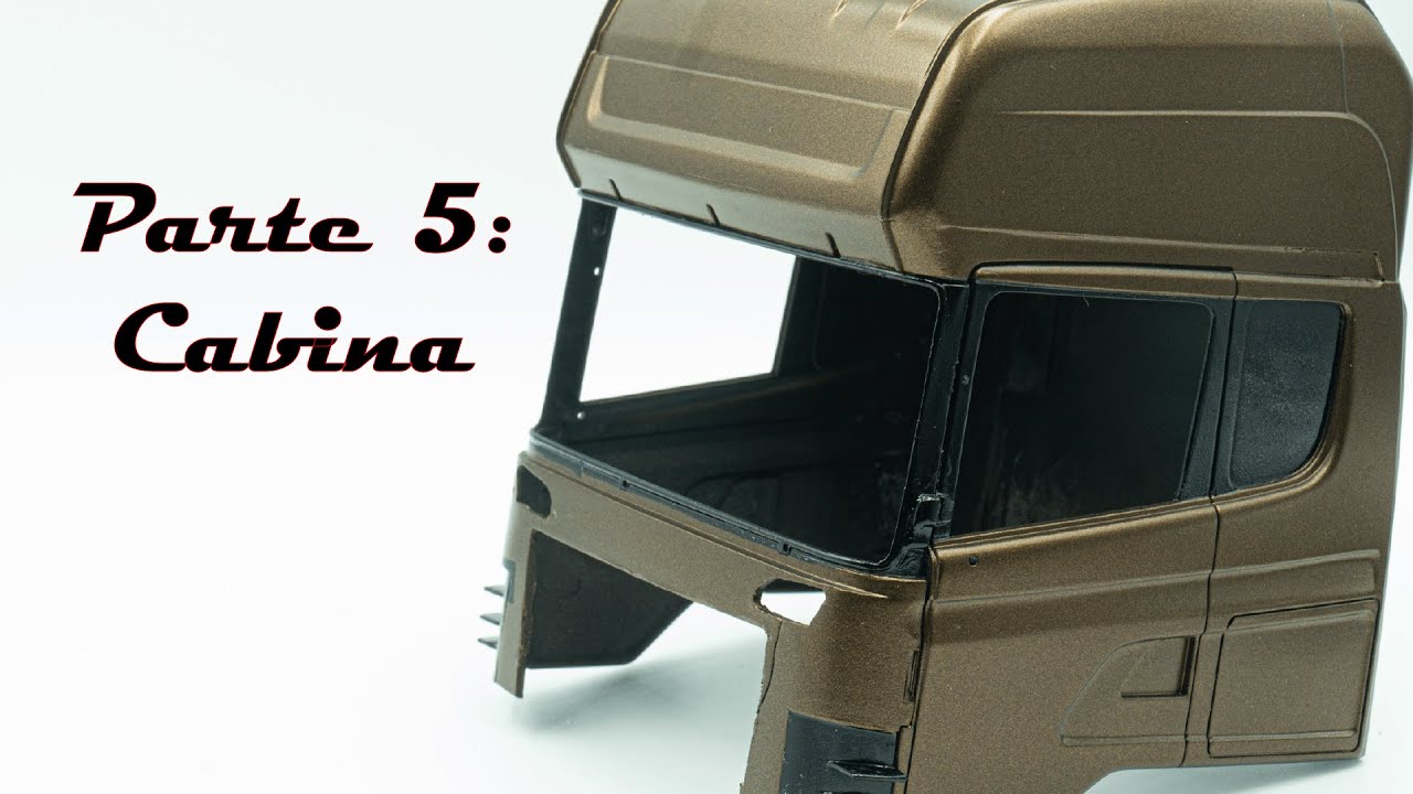 ITALERI 3897 SCANIA R730 BLACK AMBER – Parte 5 (Cabina) Modellismo 1/24