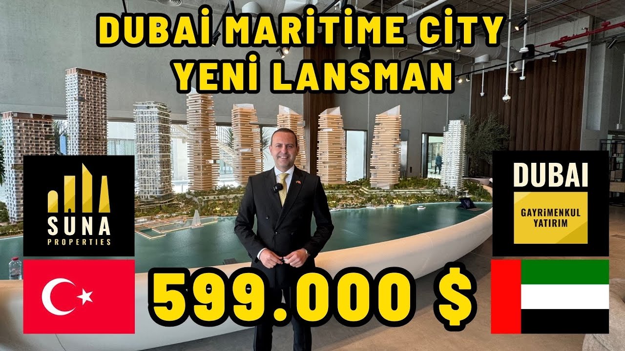 DUBAİ MARİTİME CİTY YENİ LANSMAN | TALEA RESİDENCES BY BEYOND OMNİYAT | DUBAİ EMLAK