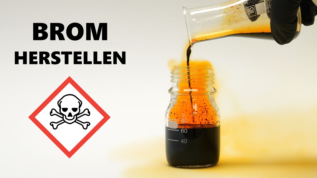 BROM aus POOL-Zubehör selbst herstellen  [𝟰𝗞] | JJChemistry