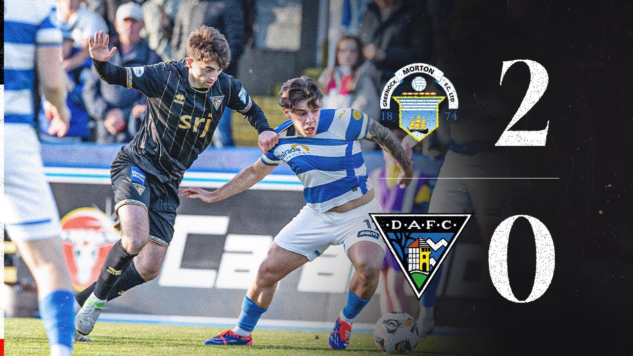 Greenock Morton 2-0 Dunfermline Athletic | 02/05/2025