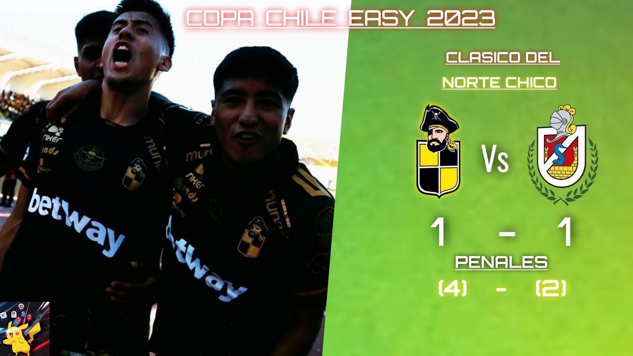 Coquimbo Unido 1 (4) Vs (2) 1 Deportes La Serena /Resumen,goles/ 4tos de final Copa Chile Easy 2023