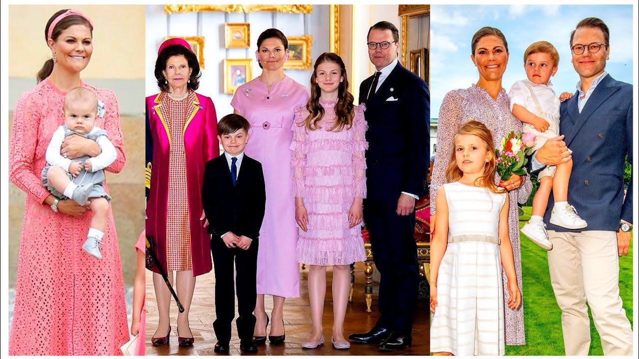 ❣️🌹Incredible And Memorable Photos of Swedish Royal Family Princess Victoria And prince Daniel