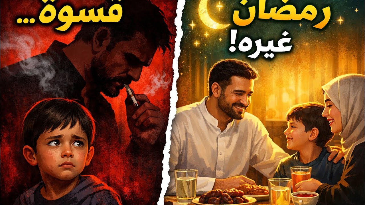 كان يقسو على عائلته… حتى غيّره الصوم في رمضان